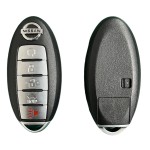 2015-2018 Nissan Pathfinder / Murano / 5-Button Smart Key / KR5S180144014 S180144308 / IC 204 (AFTERMARKET)-With Logo